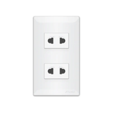 Royu WS113 2-Gang Universal Outlet Set 15A (Super Wide) | Royu by KHM Megatools Corp.